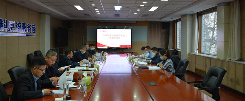 中國樂凱黨委召開2022年度黨員領(lǐng)導干部民主生活會